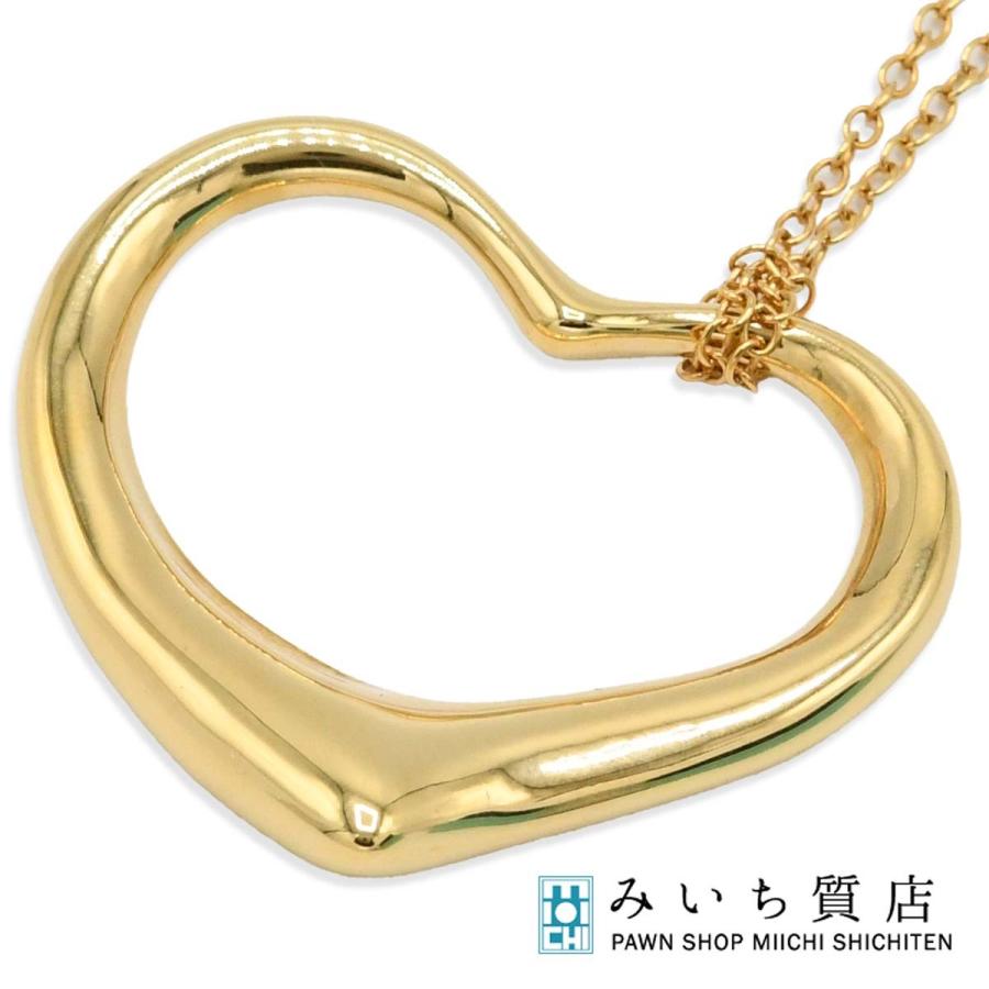 質屋 TIFFANY＆Co. ティファニー ネックレス オープンハート エルサ