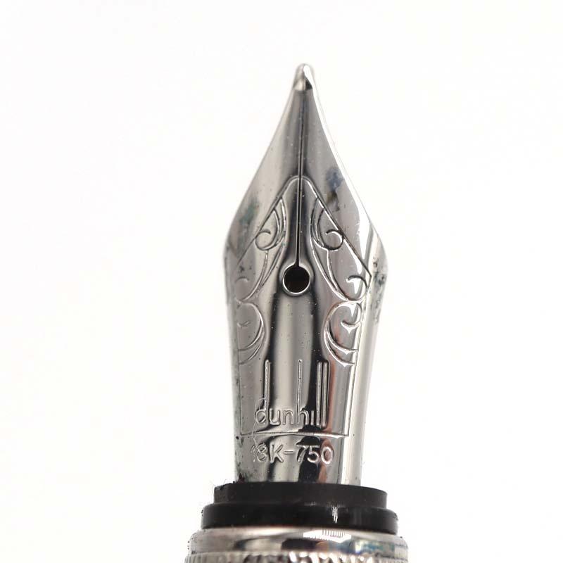 現状品 ダンヒル 18K 750 万年筆 質屋 Dunhill ダンヒル 万年筆 18K 750 文房具 筆記用具 筆記未確認 箱
