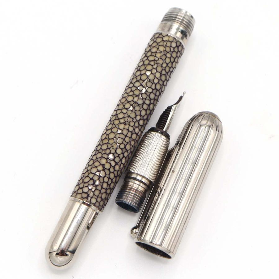 質屋 Dunhill ダンヒル 万年筆 18K 750 文房具 筆記用具 筆記未確認 箱