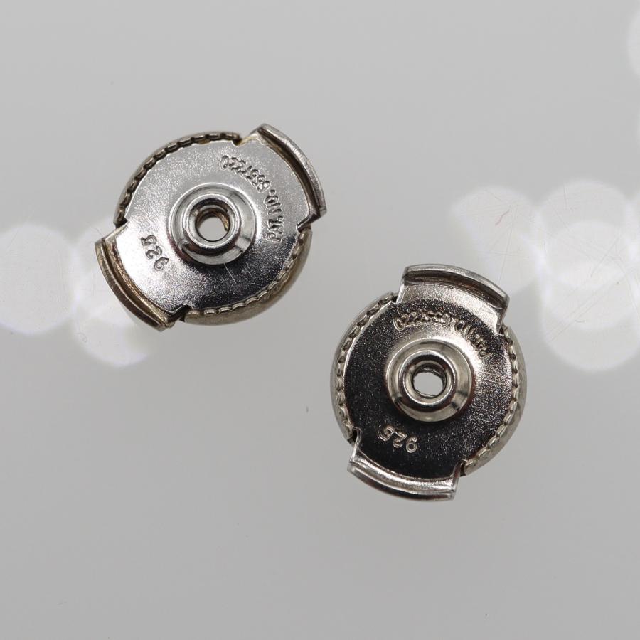 質屋 HERMES エルメス ピアス ループ MM SV 925 約11.5g アクセサリー