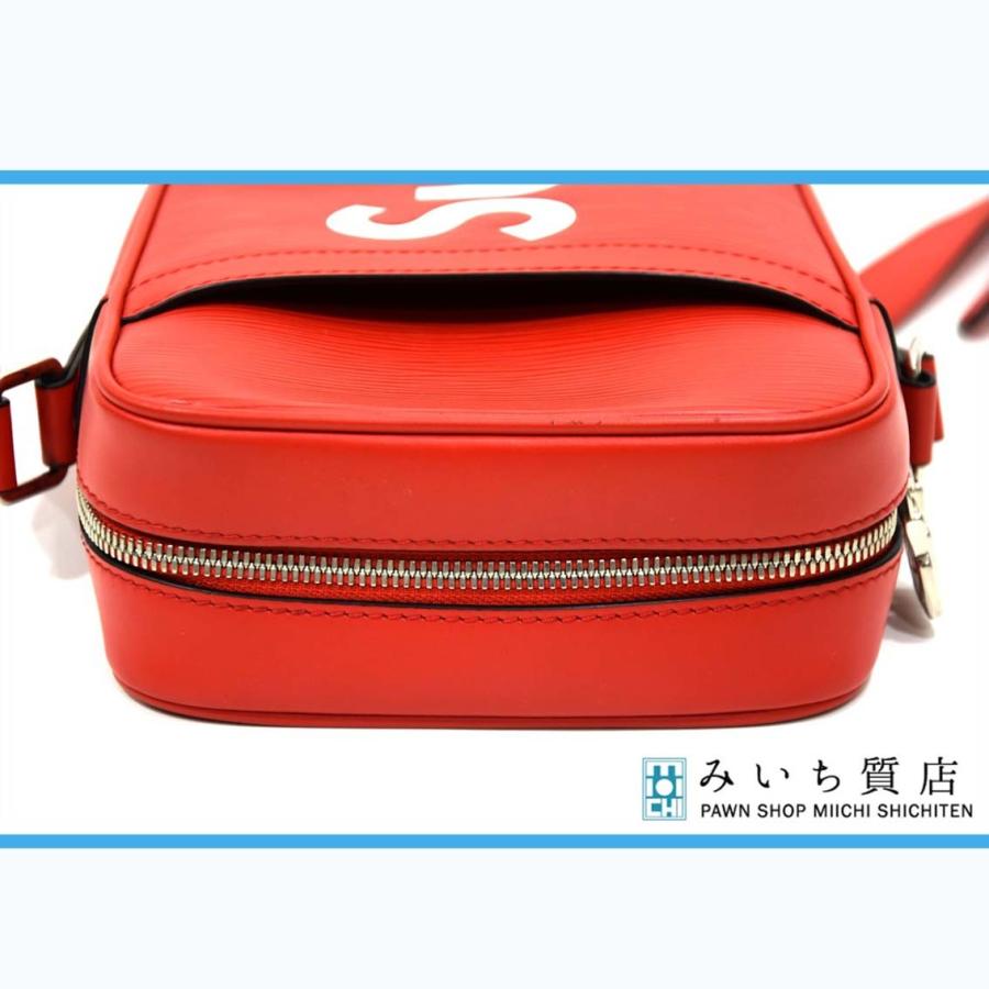 質屋 ショルダー バッグ ルイヴィトン シュプリーム ダヌーヴ PM 