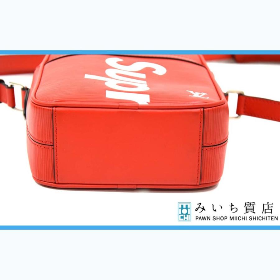 バッグ Louis Vuitton x Supreme Danube PM Louis Vuitton x Supreme Danube Epi PM Black ショルダーバッグ