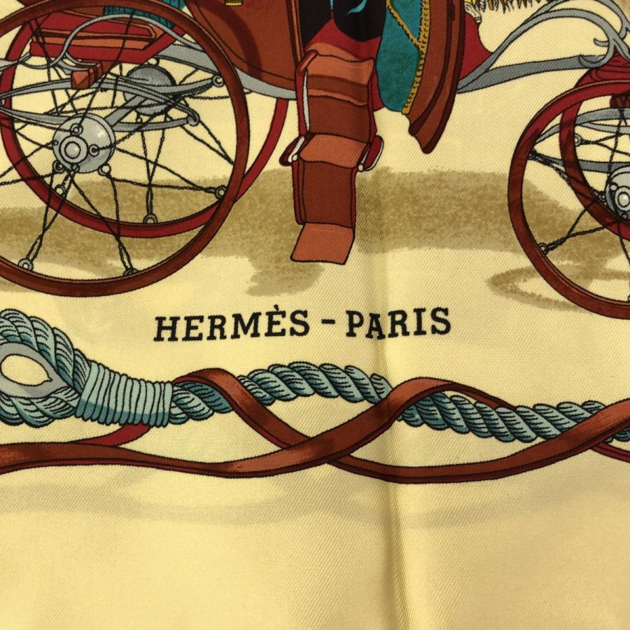 質屋 エルメス HERMES スカーフ カレ90 MUSEE 博物館 美術館