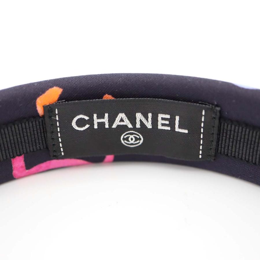 質屋 CHANEL シャネル カチューシャ AAA021 ブラック マルチ