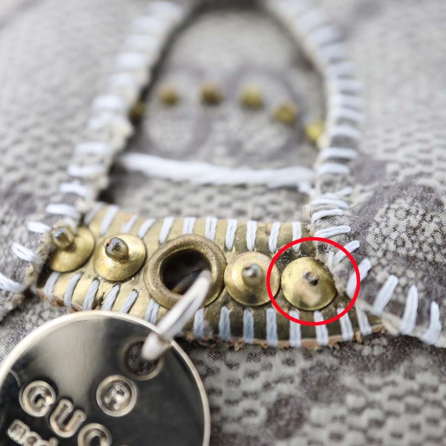 GUCCI グッチョリキーリング 質屋 GUCCI グッチ グッチョリシリーズ GG レア キーリング ブルドック
