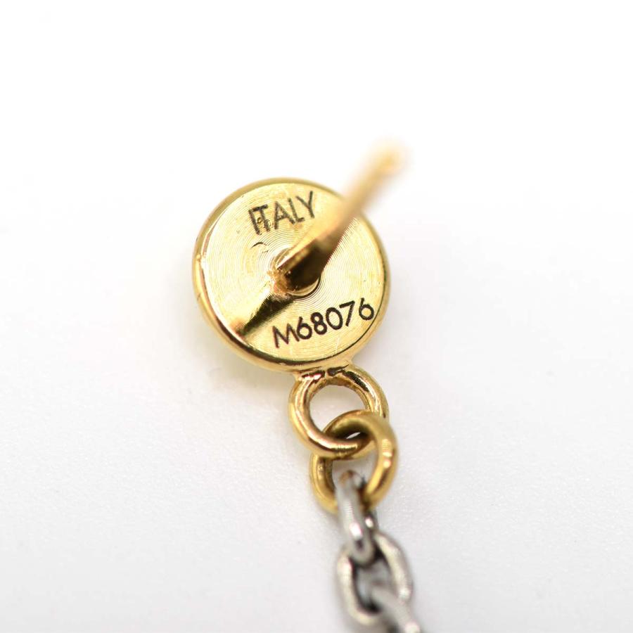 質屋 ルイヴィトン M68076 ロゴマニア ピアス 金属製 レディース 質屋 ルイヴィトン M68076 ロゴマニア ピアス 金属製 レディース