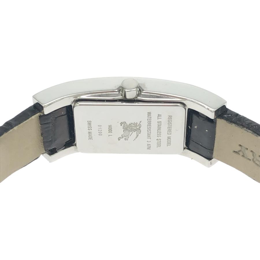 質屋 腕時計 稼働 BURBERRY バーバリー 14000 L スクエア クォーツ