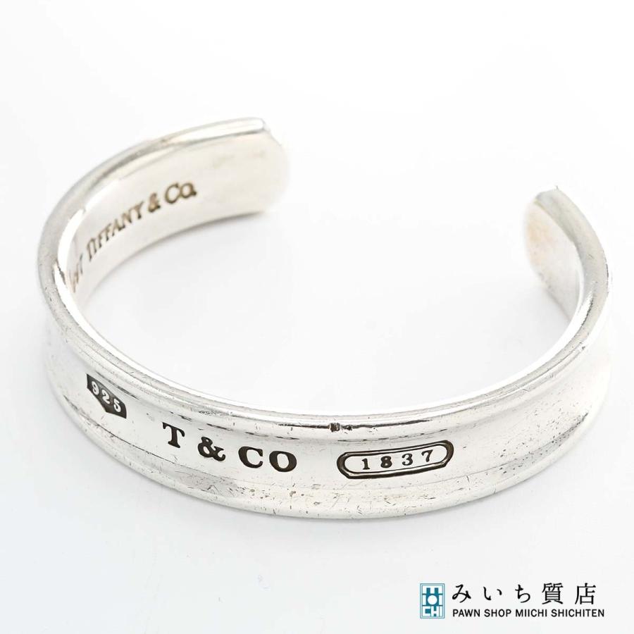 質屋 TIFFANY＆Co. ティファニー ナローバングル 1837 925