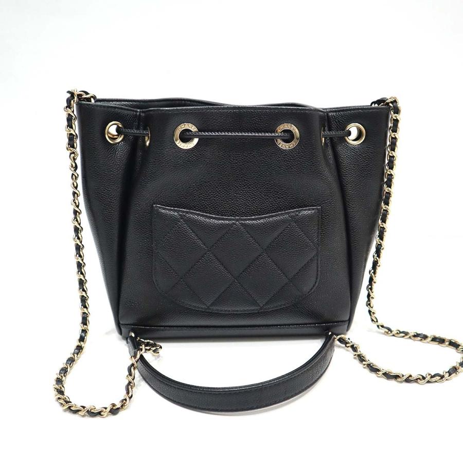質屋 CHANEL シャネル バケットバッグ チェーンショルダー ミニ
