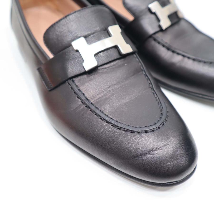 質屋 HERMES エルメス モカシン パリ AF2011992 2204 コンスタンス 