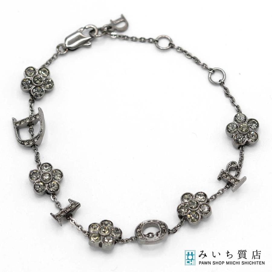 質屋 Christian Dior ディオール ブレスレット ブレス ラインストーン