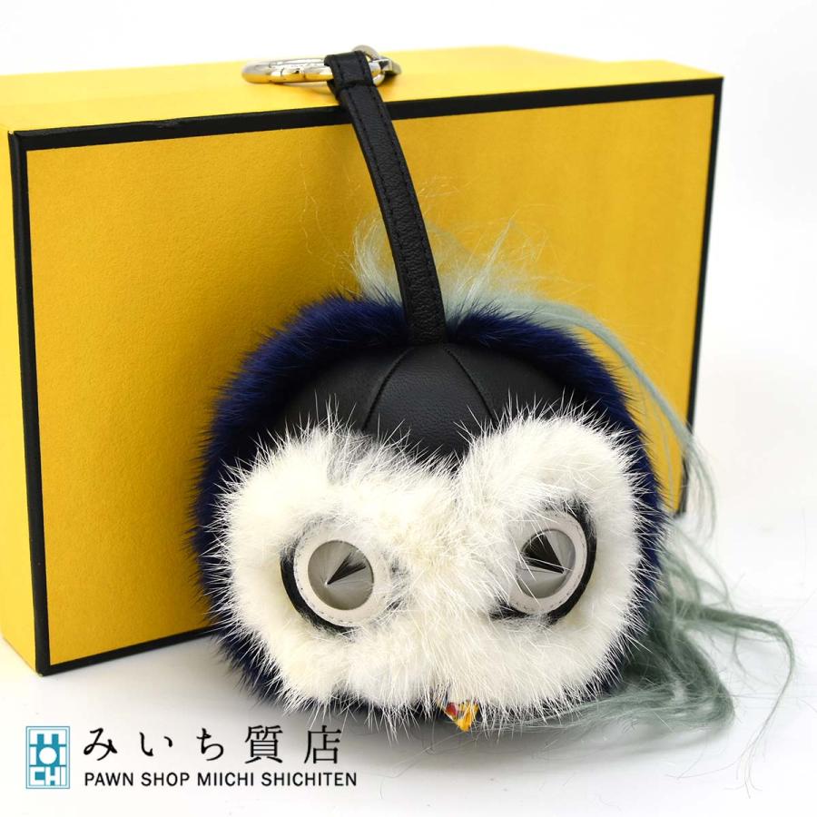 質屋 未使用 フェンディ FENDI モンスターチャーム 7AR399