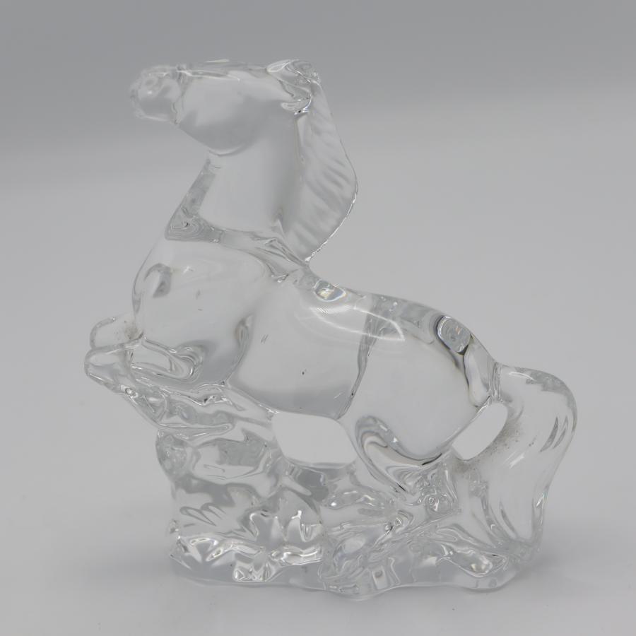 バカラ/Baccarat/馬/ホースクリスタル/干支 質屋 Baccarat バカラ 干支 馬 ホース クリスタルガラス 置物