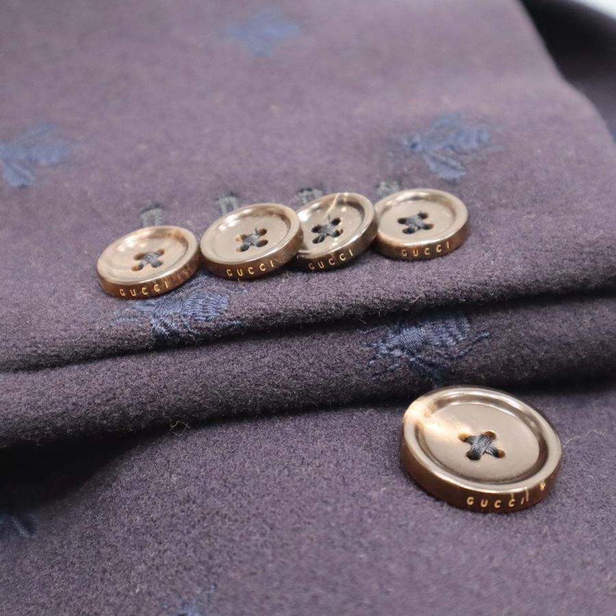質屋 GUCCI グッチ チェスターコート BEE 蜂 サイズ52R アウター