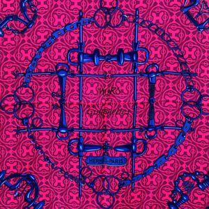 ⭐︎美品⭐︎エルメススカーフ HERMES エルメス スカーフ カレ90 シルクツイル アイススケート