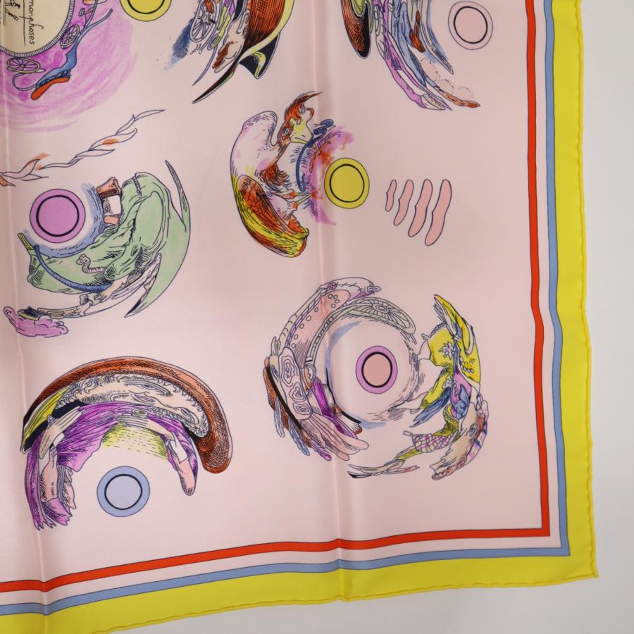 質屋 未使用 HERMES エルメス カレ70 Les Anamorphoses アナモル