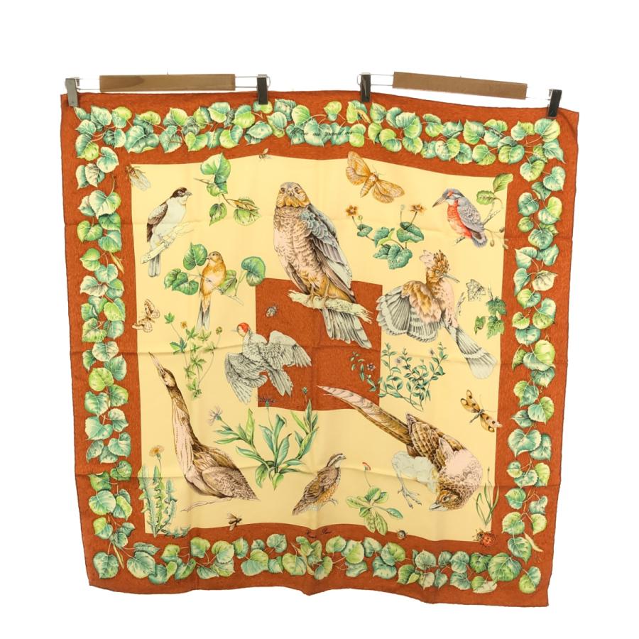 質屋 エルメス HERMES スカーフ カレ90 La vie au grand air