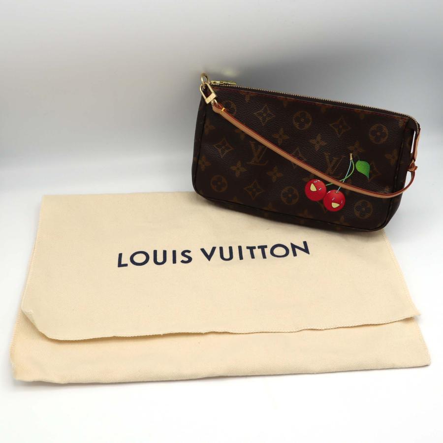 質屋 LOUIS VUITTON ルイヴィトン チェリー M95008 ポシェットアクセ 