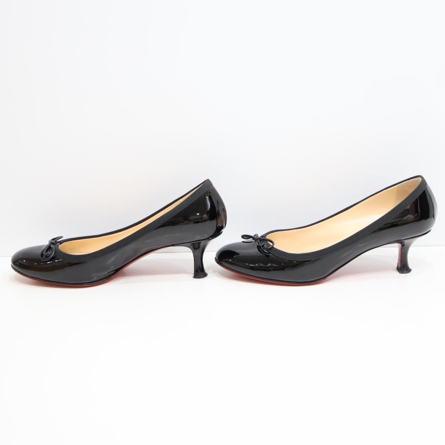 質屋 Christian Louboutin クリスチャン ルブタン リボン ヒール  