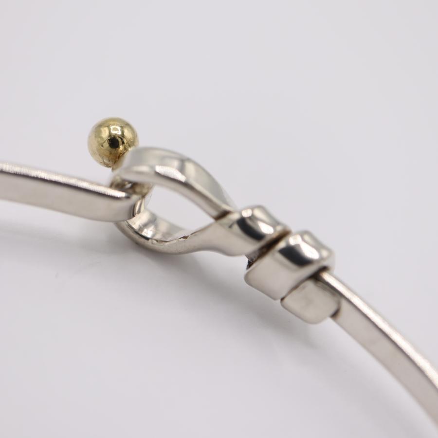【ニャンコ】ティファニー　バングル　フックアイ TIFFANY&Co. ティファニー ブレスレット フック＆アイ バングル