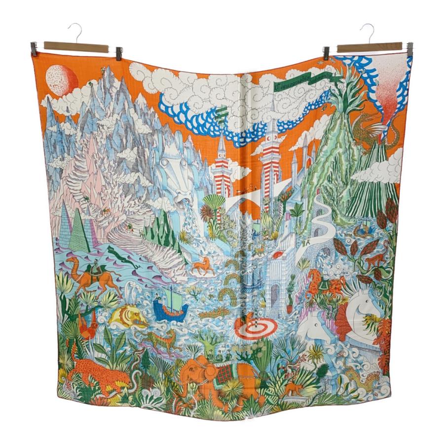 質屋 HERMES エルメス カレ140 カシシル Cosmographia Universalis