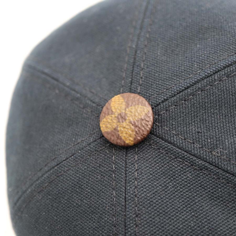 質屋 LOUIS VUITTON ルイヴィトン LV キャップ M76947 ブラック系 帽子