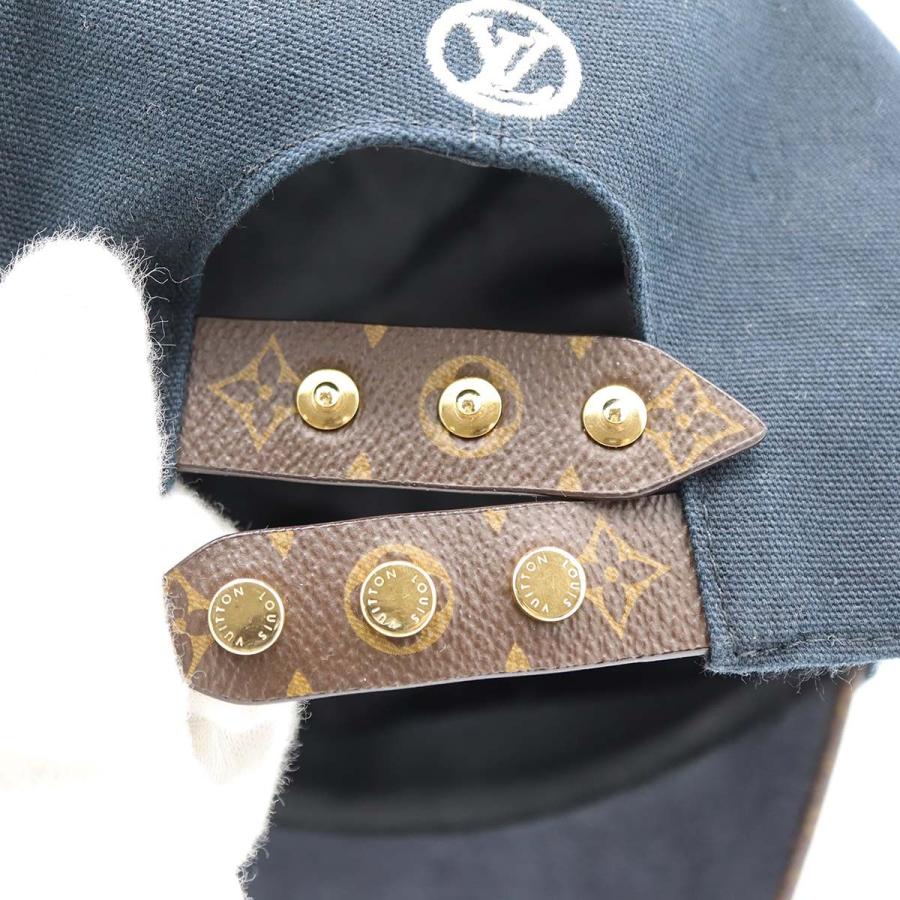 質屋 LOUIS VUITTON ルイヴィトン LV キャップ M76947 ブラック系 帽子