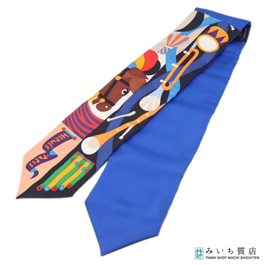 質屋 HERMES エルメス ツイリー スカーフ Parade en Fanfare パラード