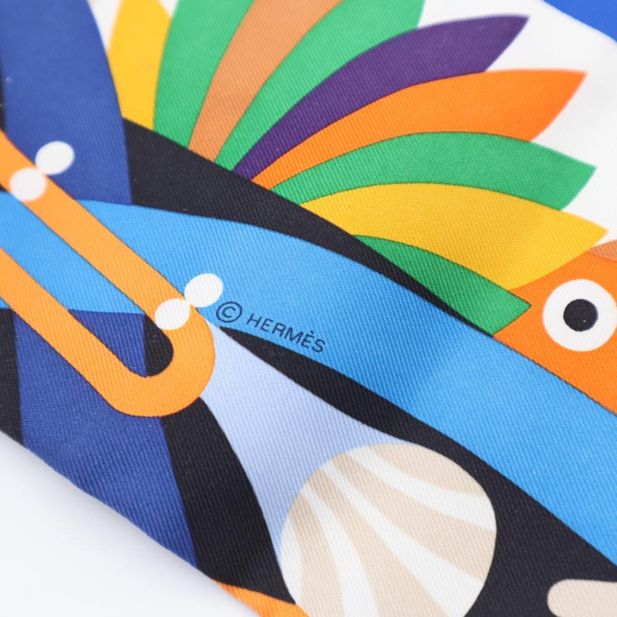 質屋 HERMES エルメス ツイリー スカーフ Parade en Fanfare パラード
