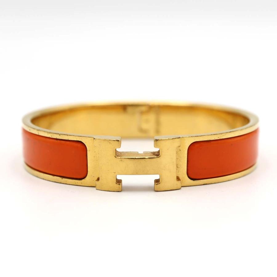 質屋 HERMES エルメス クリックH PM Hロゴ バングル ブレスレット