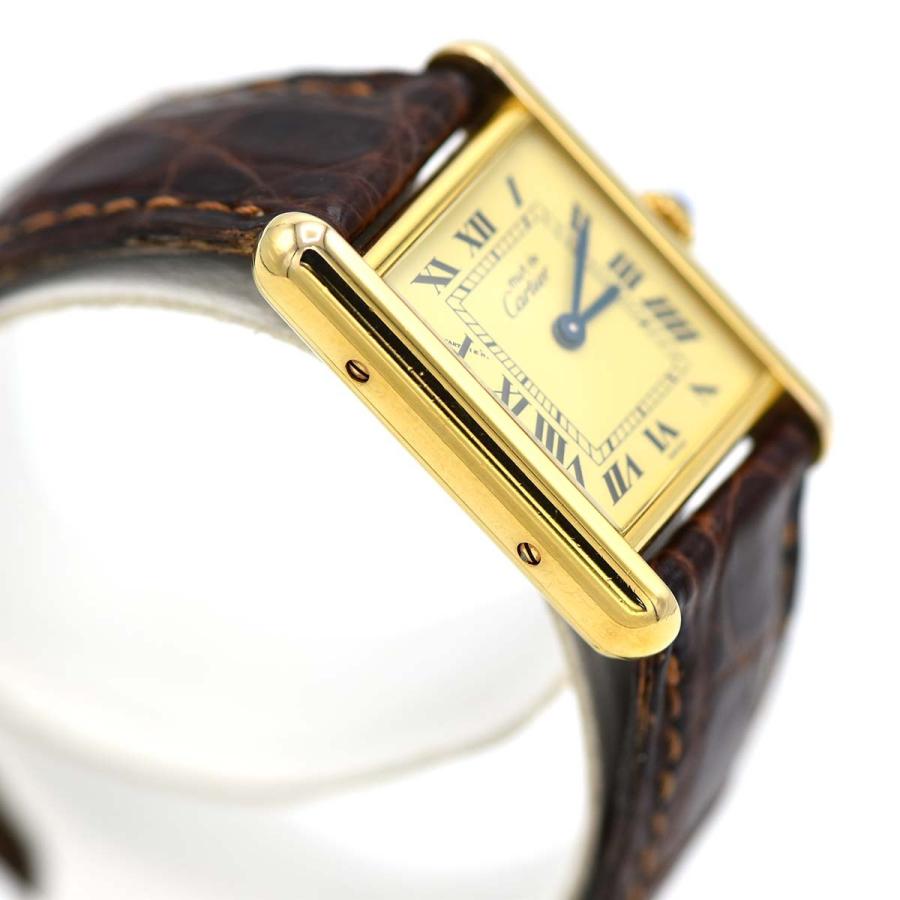 【良品/2024/4電池交換済】カルティエ マストタンクヴェルメイユLMクォーツ 楽天市場】【良品/2024.4月電池交換済】カルティエ 590005