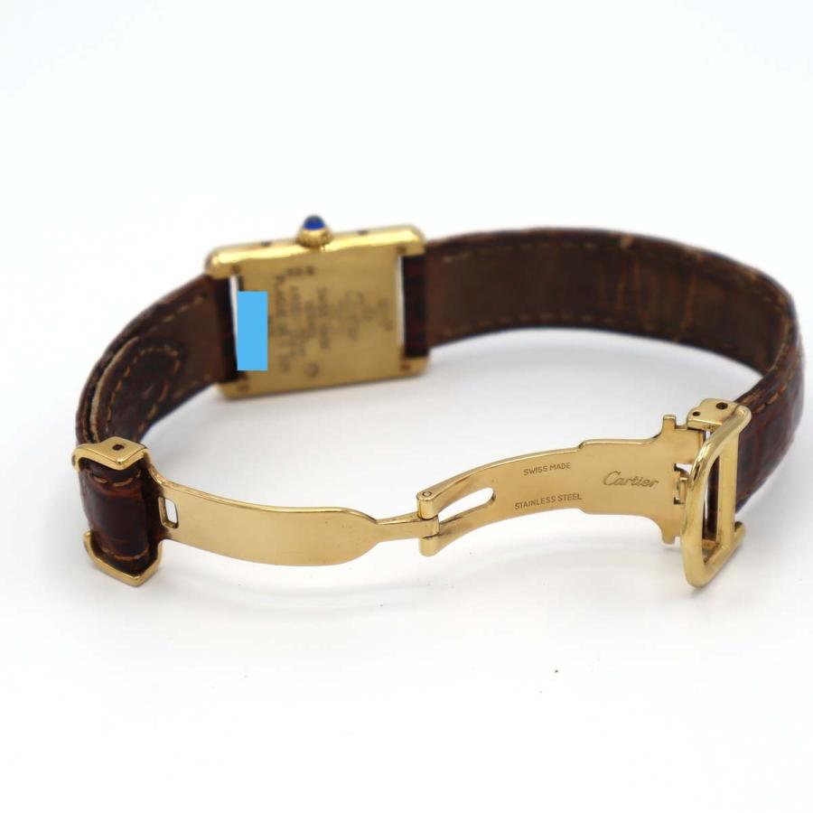 質屋 腕時計 稼働 カルティエ Cartier マストタンク ヴェルメイユ