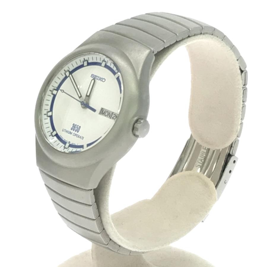 稼働 SEIKO LITHIUM OPERATE 3650 5G23-6020 質屋 腕時計 稼働 SEIKO セイコー LITHIUM OPERATE 3650 5G23