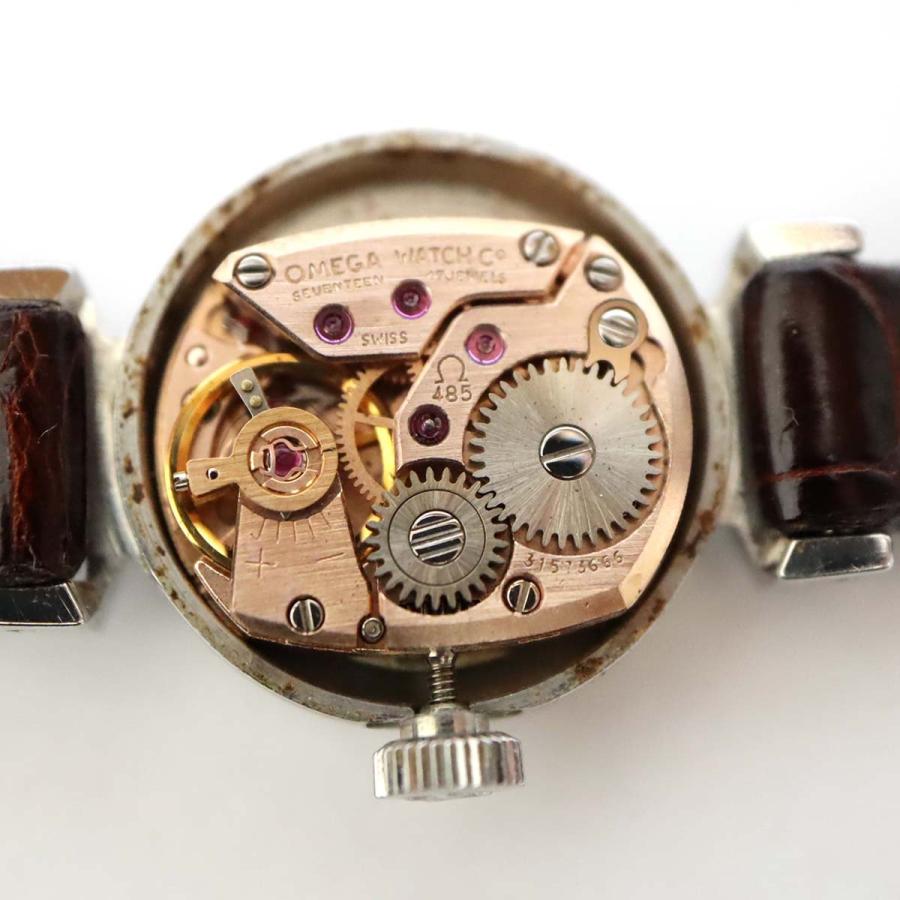 質屋 腕時計 稼働 OMEGA オメガ カットガラス デビル 手巻き 511.254