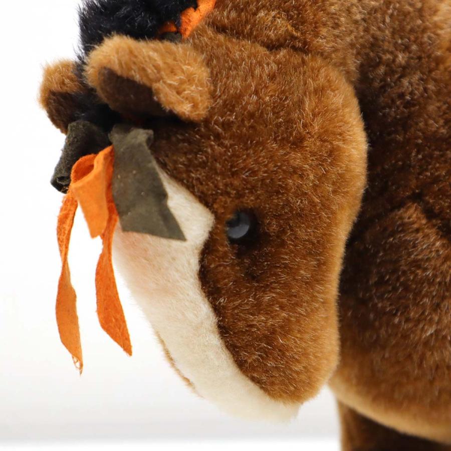 質屋 エルメス HERMES エイミーPM ぬいぐるみ 馬 ブラウン 動物 H15031