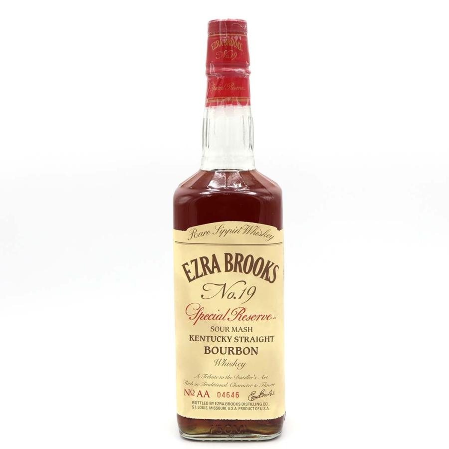 エズラブルックス　No.19　スペシャルリザーブ 質屋 お酒 未開栓 EZRA BROOKS エズラ ブルックス No.19 スペシャル
