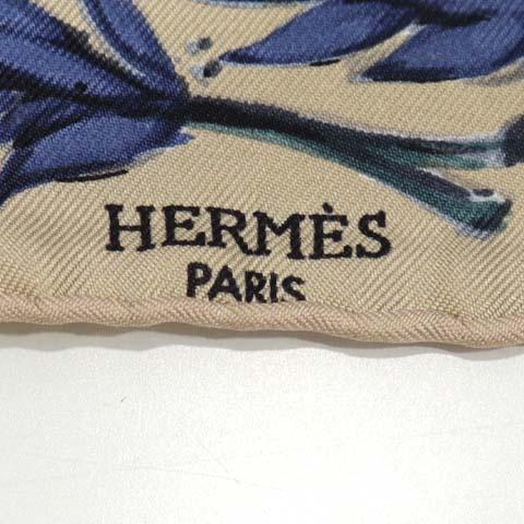 質屋 HERMES エルメス スカーフ カレ40 CHANTILLY 競技場 シルク100