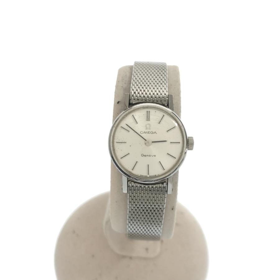 OMEGA レディース シーマスタージュネーブ  手巻き稼働品 CAL.620 オメガ ジュネーブ レディース 手巻き Cal.620 Ω製メッシュブレス付属