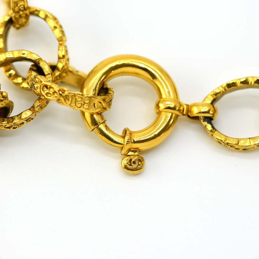 質屋 ベルト CHANEL シャネル ゴールドGP ヴィンテージ ココマーク 94