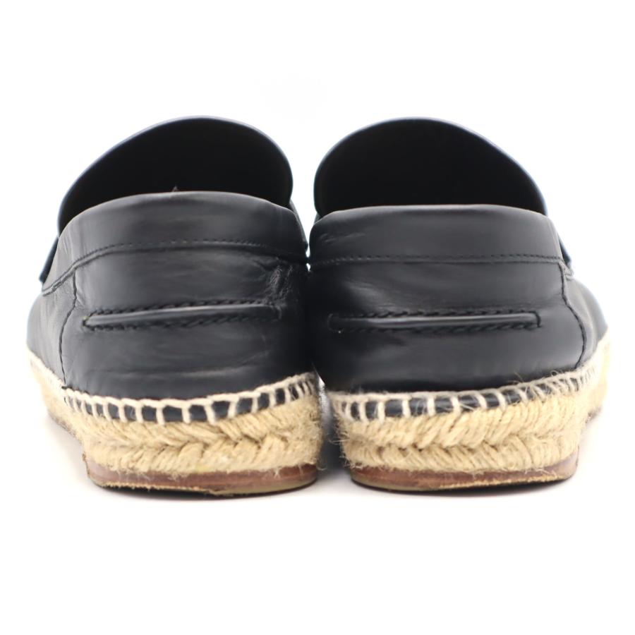 HERMESエルメス　エスパドリーユ　フラットシューズ39 美品 質屋 HERMES エルメス エスパドリーユ トリップ #39 約25cm