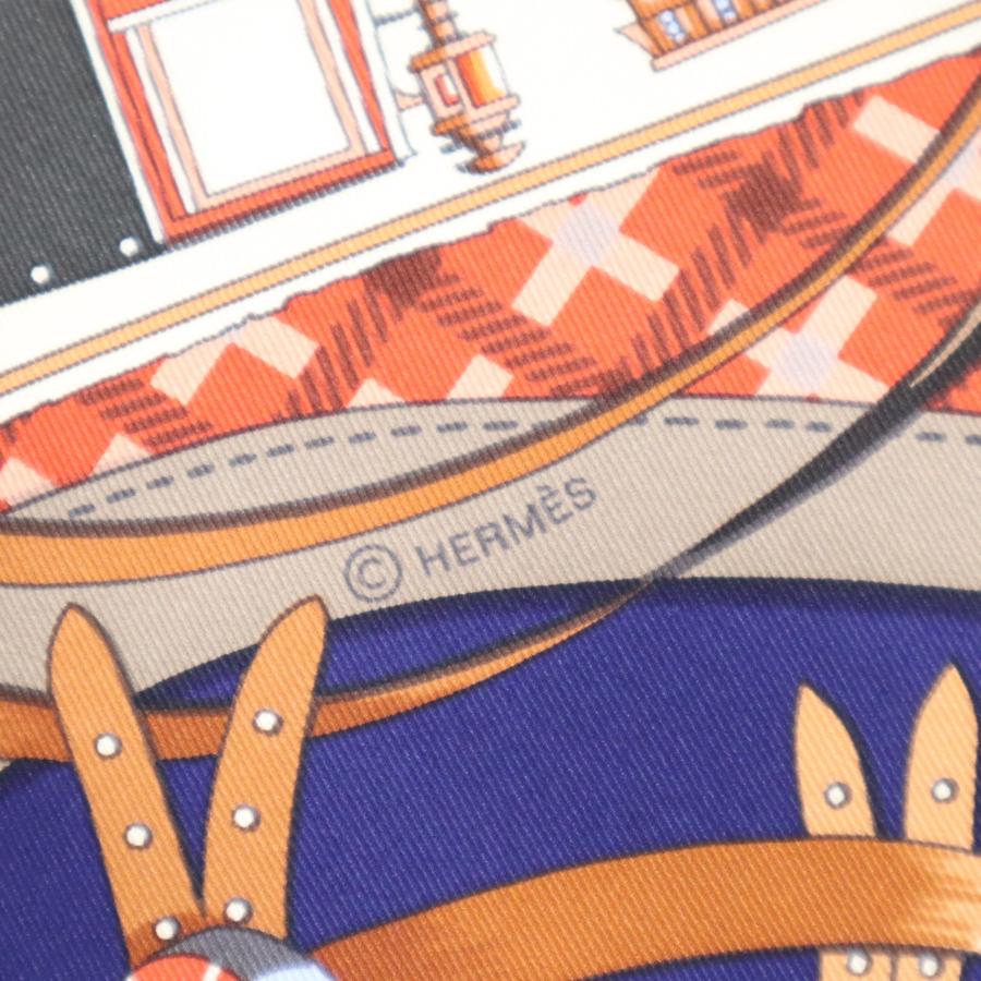 質屋 HERMES エルメス カレ70 スカーフ Les Voitures Nouvelles 馬車の