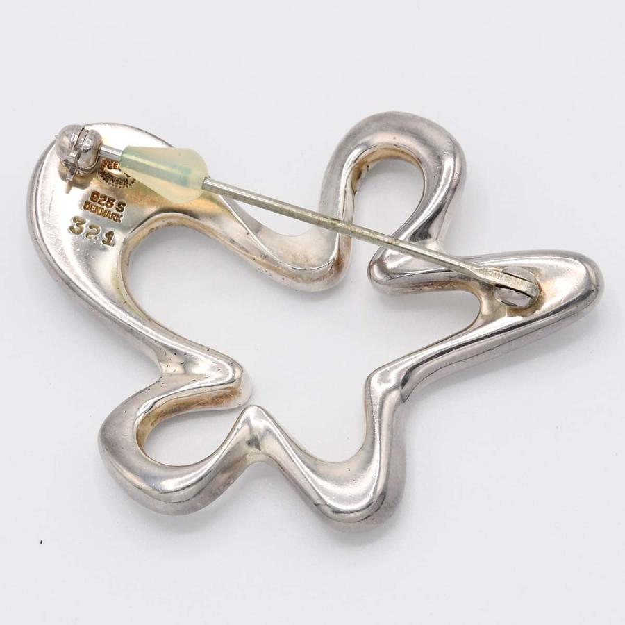 質屋 GEORG JENSEN ジョージジェンセン ブローチ 321 スプラッシュ 925 シルバー 約18.7g アクセサリー レディース H8233-1 みいち質店_1
