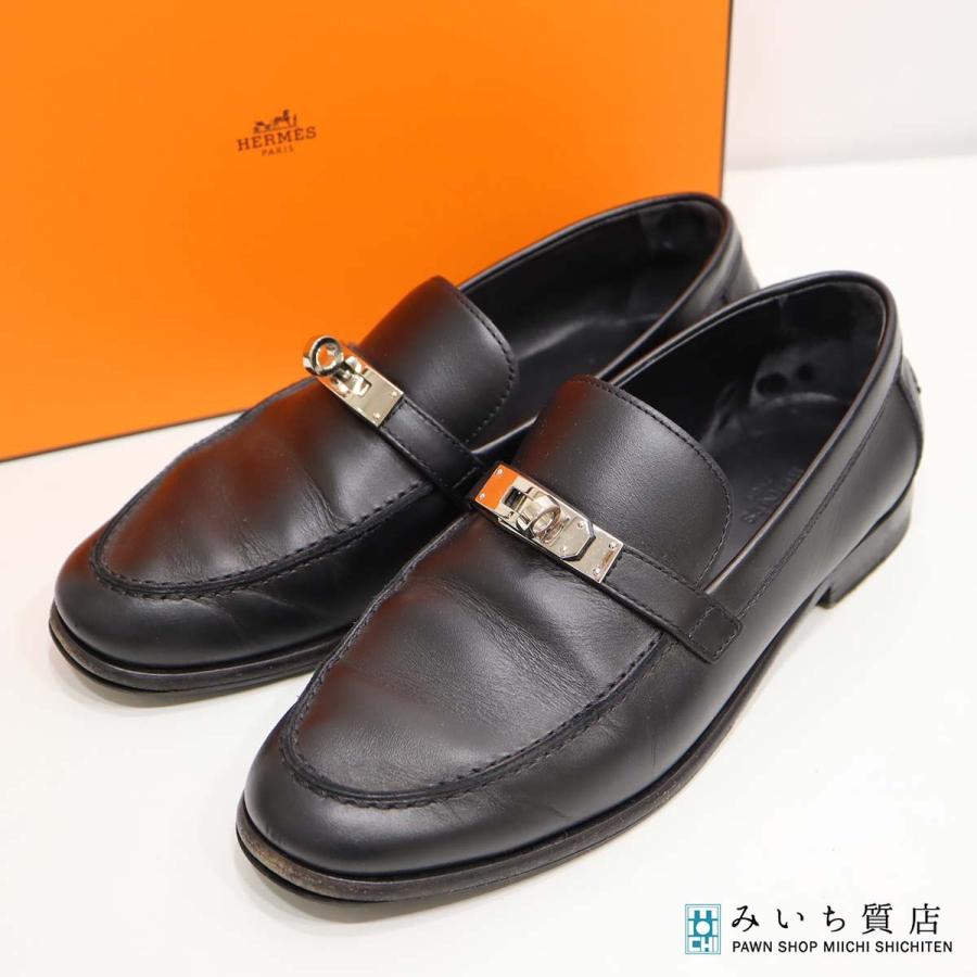 エルメス ロワイヤルモカシンブラック 23.5センチ正規品 | ヤマダ