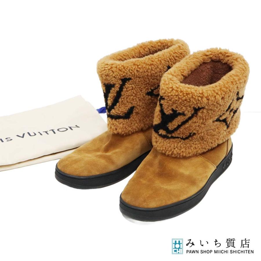 質屋 LOUIS VUITTON ルイヴィトン LV スノードロップライン ムートン