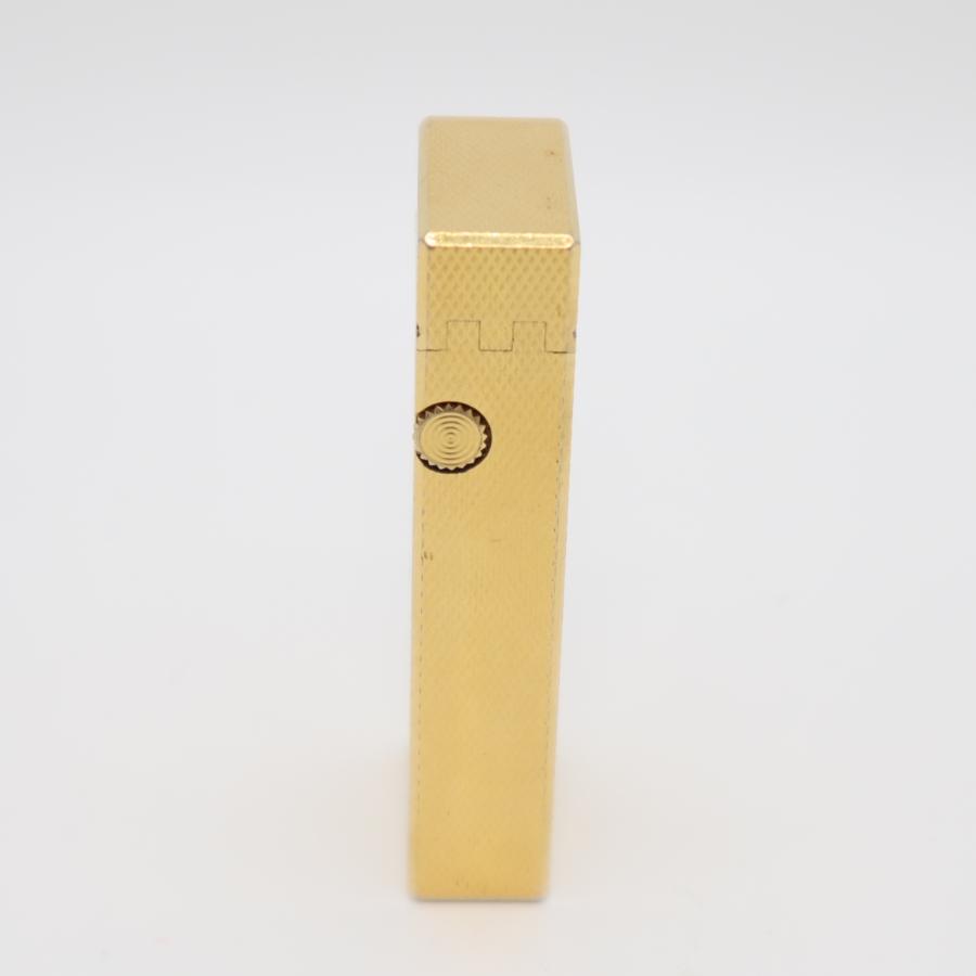質屋 dunhill ダンヒル ガスライター US RE24163 ゴールドカラー 
