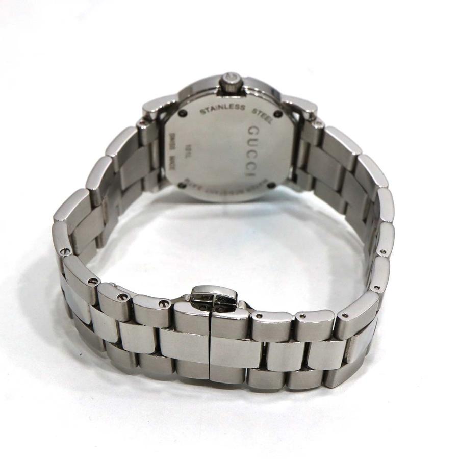 質屋 稼働 腕時計 GUCCI グッチ Gラウンド ダイヤベゼル 101L クォーツ