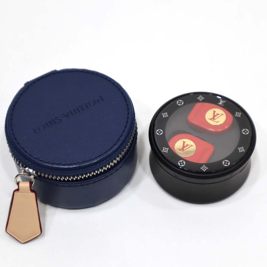 質屋 稼働 LV ホライゾン イヤホン レッド QAB140 UF7003