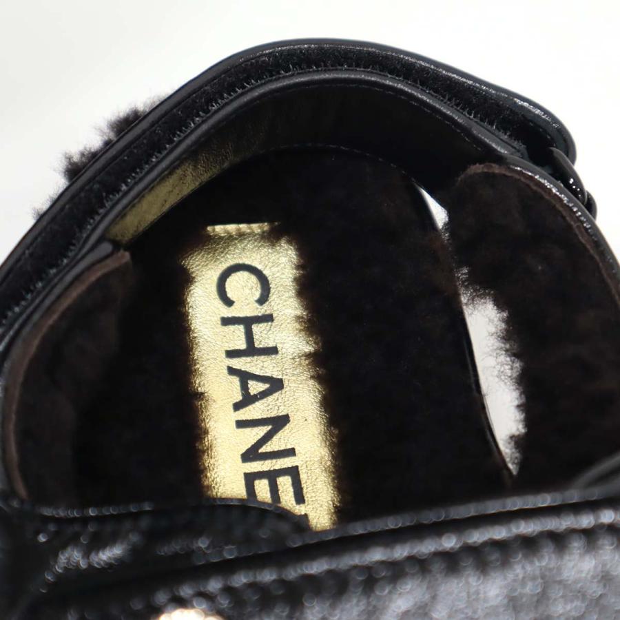 質屋 未使用 シャネル CHANEL サンダル ボア G45291 ソックス 質屋 未使用 シャネル CHANEL サンダル ボア G45291 ソックス