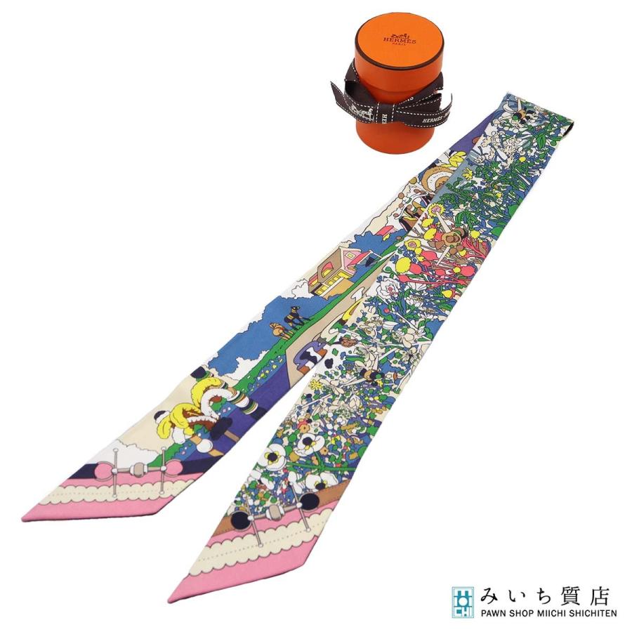 質屋 HERMES エルメス ツイリー Pony Pit Stop ポニー・ピット