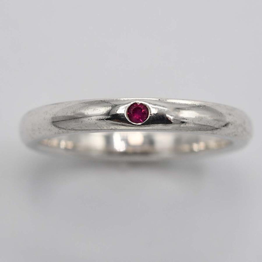 Tiffany & Co.スタッキングバンドリング　ルビー　11.5号 Tiffany & Co. - ティファニー リング ルビー スタッキング